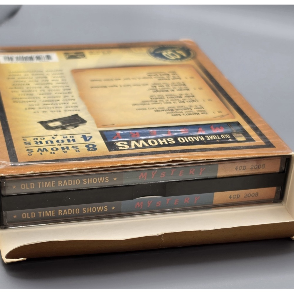 Old Time Radio Shows Mystery 4 CD Collection Nostalgia Ventures Audio Drama - Picture 8 of 9